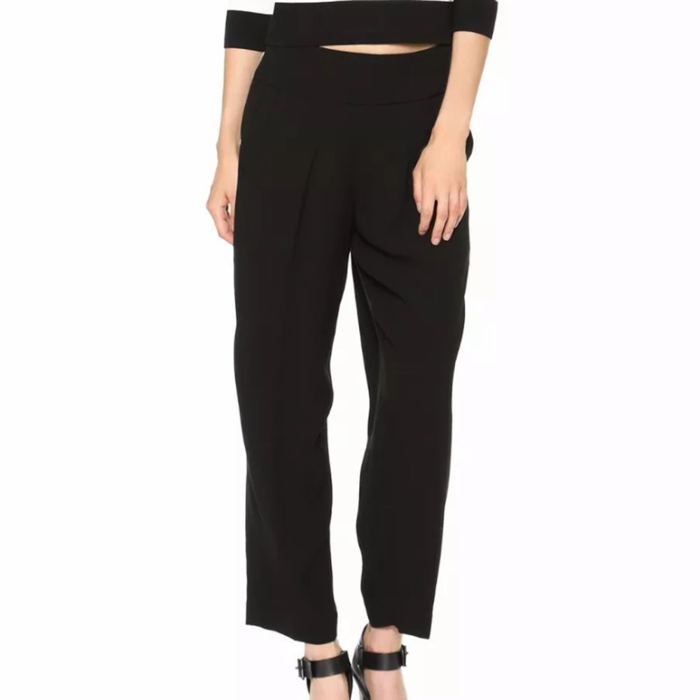 Theory Factus Posay Pants Black Women's 0